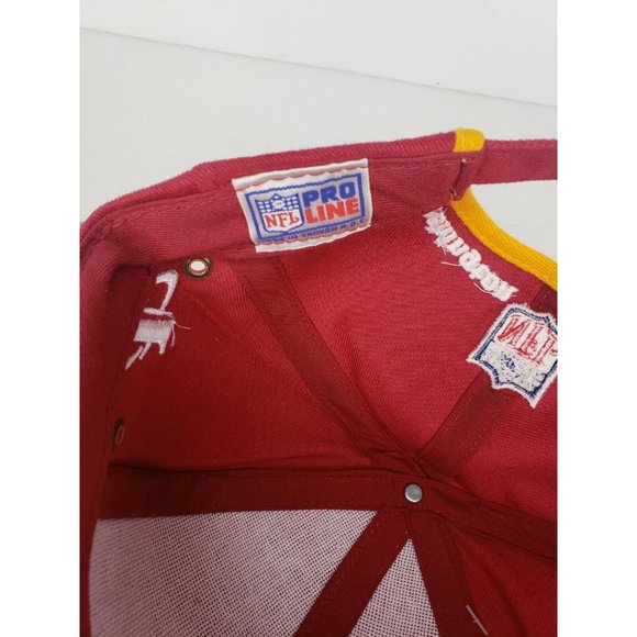 Vtg Washington Redskins Hat NFL Pro Line Logo Athletic Cap NWT One Size - Picture 10 of 11